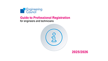 Engineering Council publishes updated Guide to Professional Registration for 2025-2026