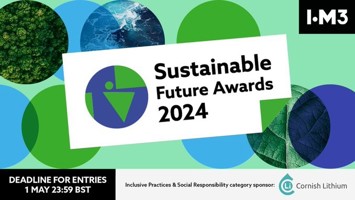 IOM3 Sustainable Future Awards 2024 now open for entries