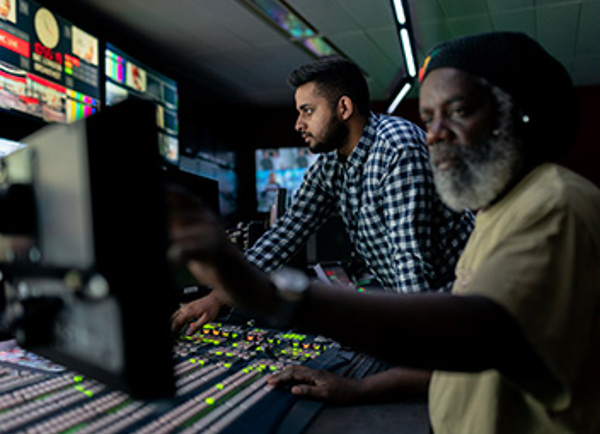 Broadcast Engineers Work In Studio © This Is Engineering 352 X 280